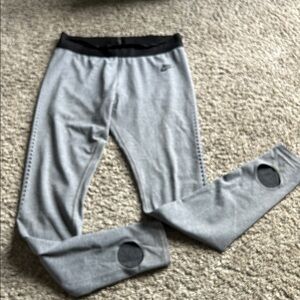 Nike ladies black and gray leggings size large